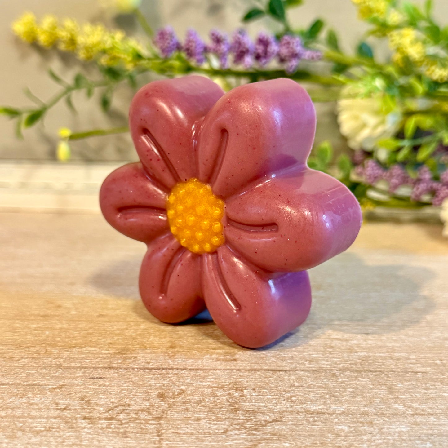 Violet Floral Soap Bar - 4 oz