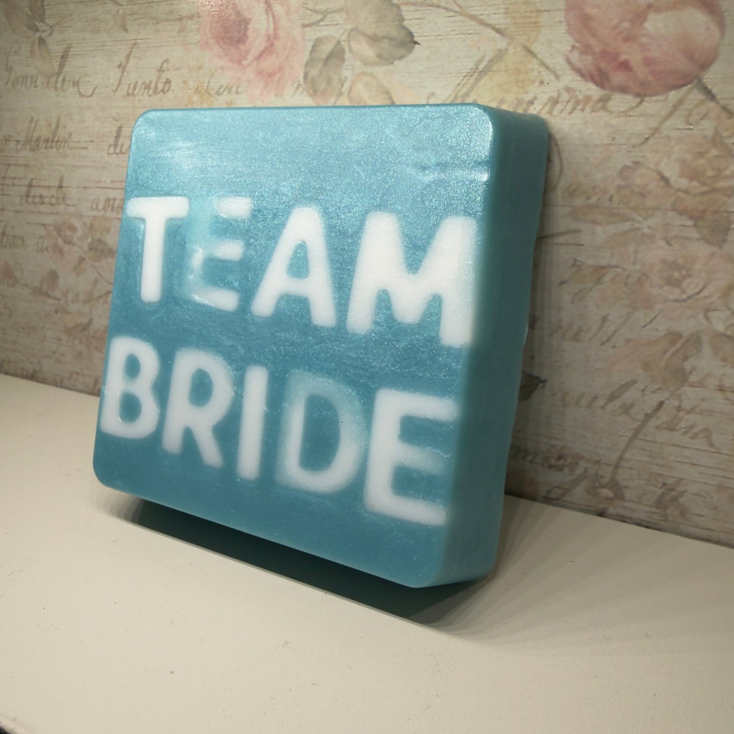 “TEAM BRIDE” - handmade soap bar