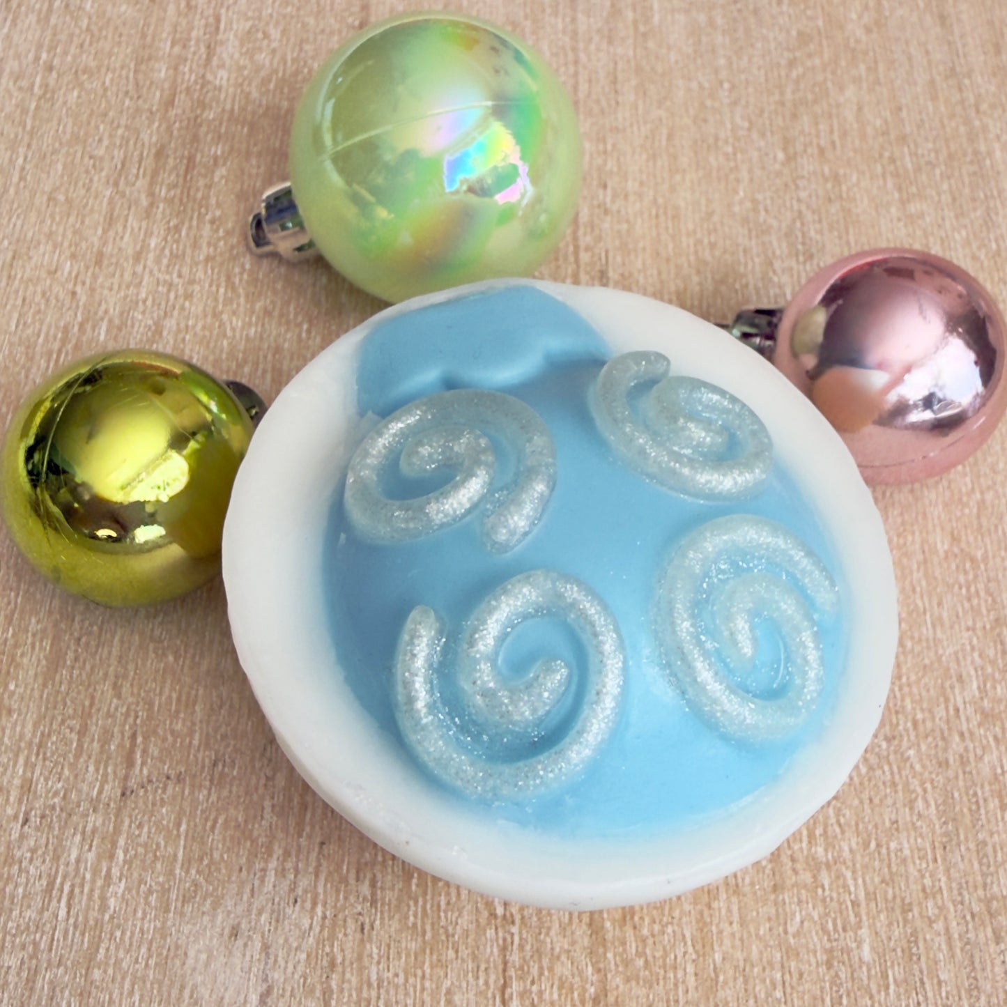 Warm Flannel Cupcake Soap Bar