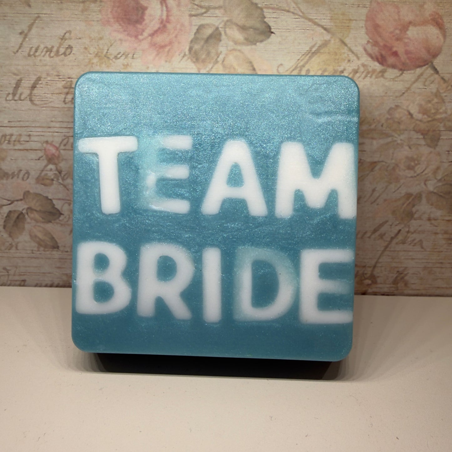 “TEAM BRIDE” - handmade soap bar