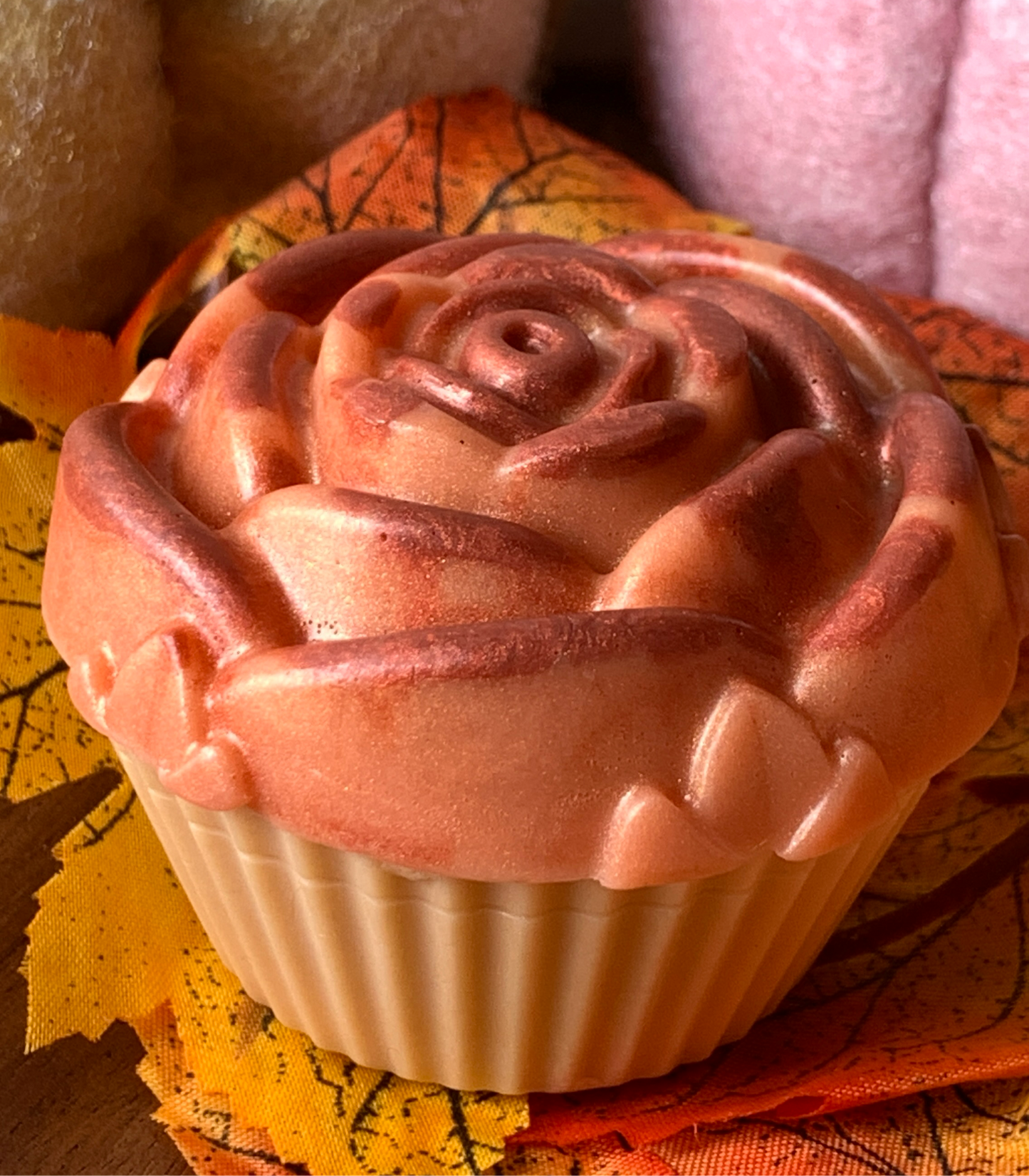 Safflower Cupcake Soap Bar - 4 oz