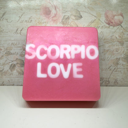 SCORPIO LOVE -handmade soap