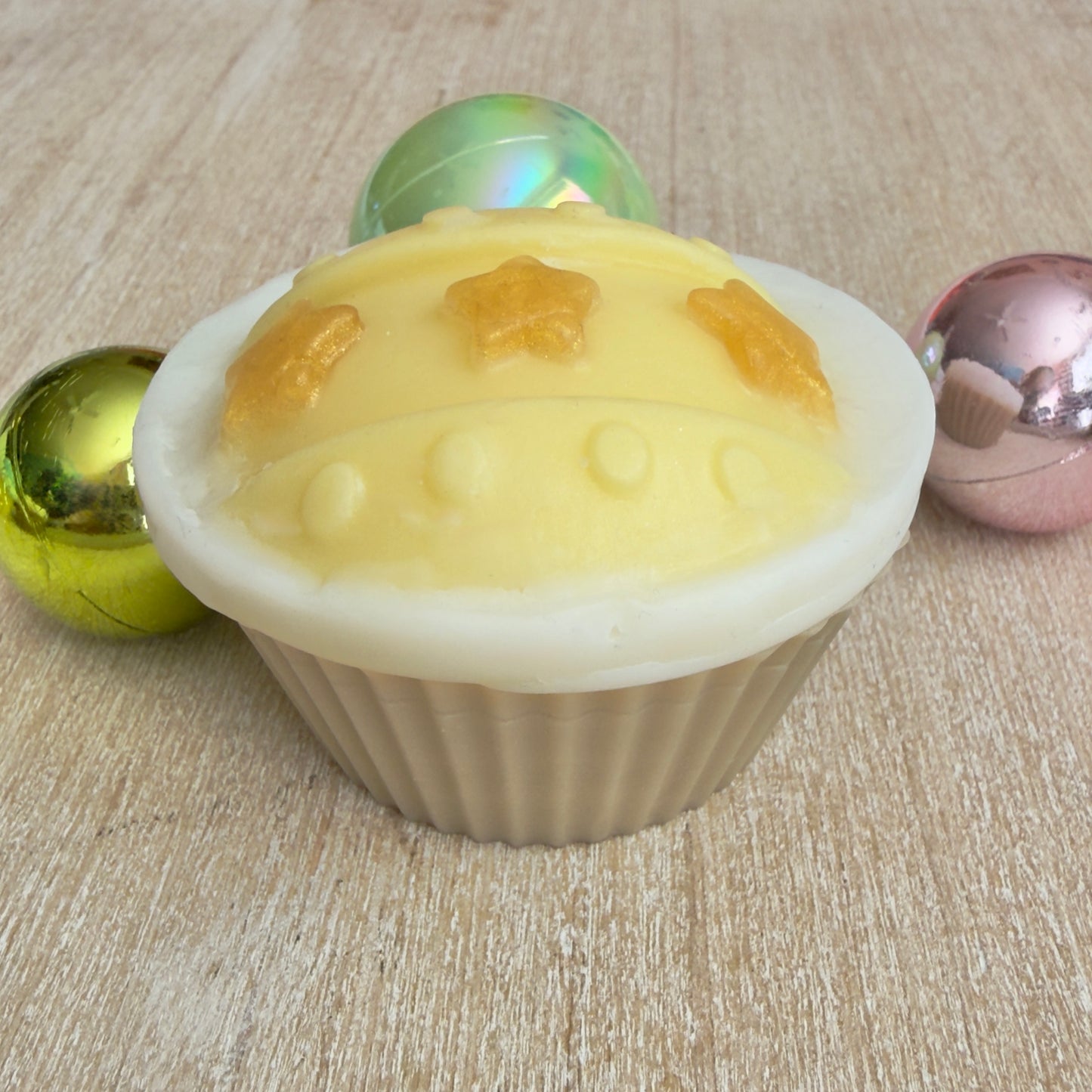 Peach Mango Pie Cupcake Soap Bar