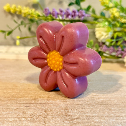 Violet Floral Soap Bar