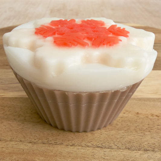 Peppermint Mocha Cupcake Soap Bar