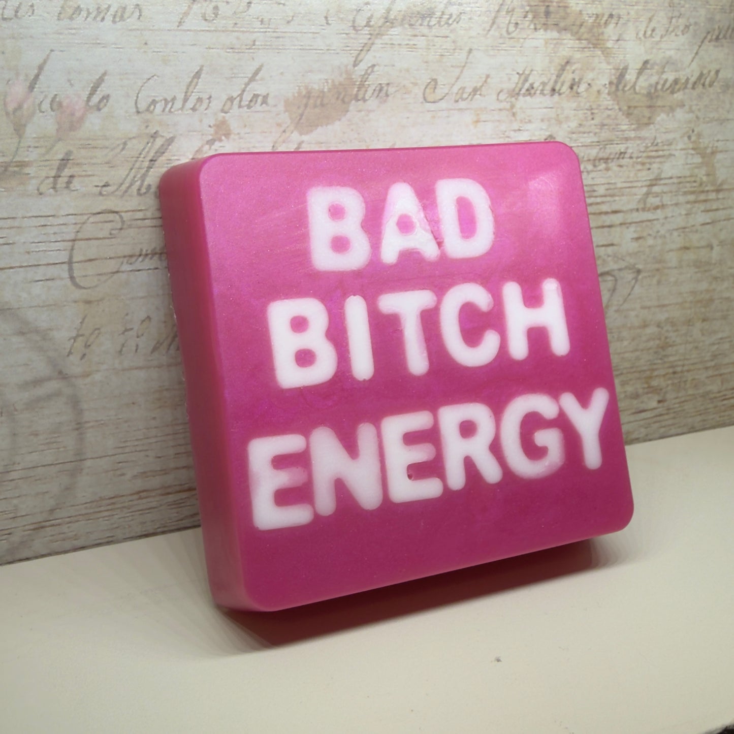 “Bad B!tch Energy” - handmade soap bar