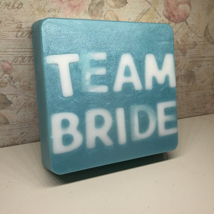 “TEAM BRIDE” - handmade soap bar
