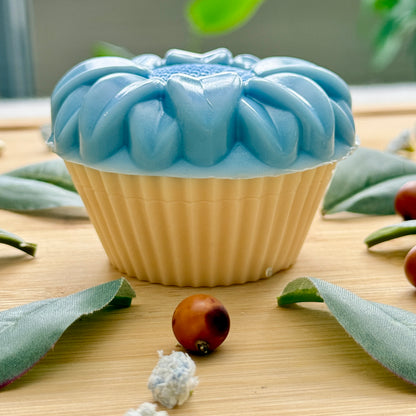Periwinkle Cupcake Soap Bar