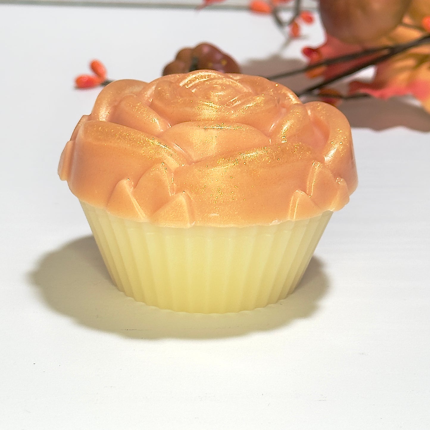 Golden Berry Cupcake Soap Bar