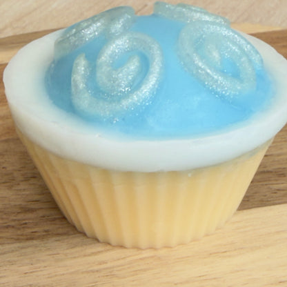 Warm Flannel Cupcake Soap Bar