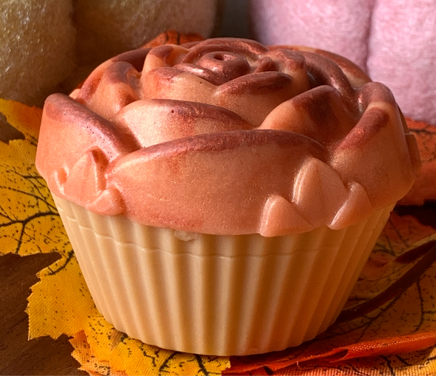 Safflower Cupcake Soap Bar - 4 oz