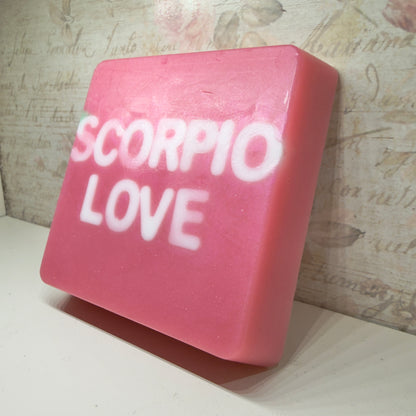 SCORPIO LOVE -handmade soap