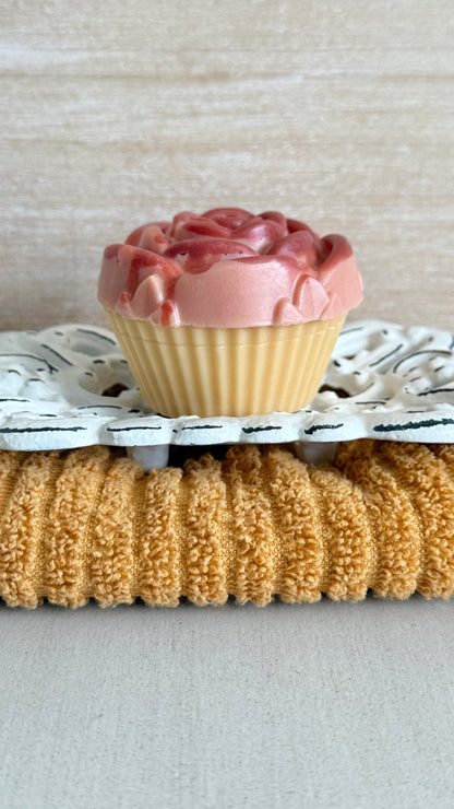 Safflower Cupcake Soap Bar
