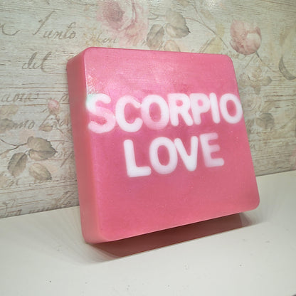 SCORPIO LOVE -handmade soap