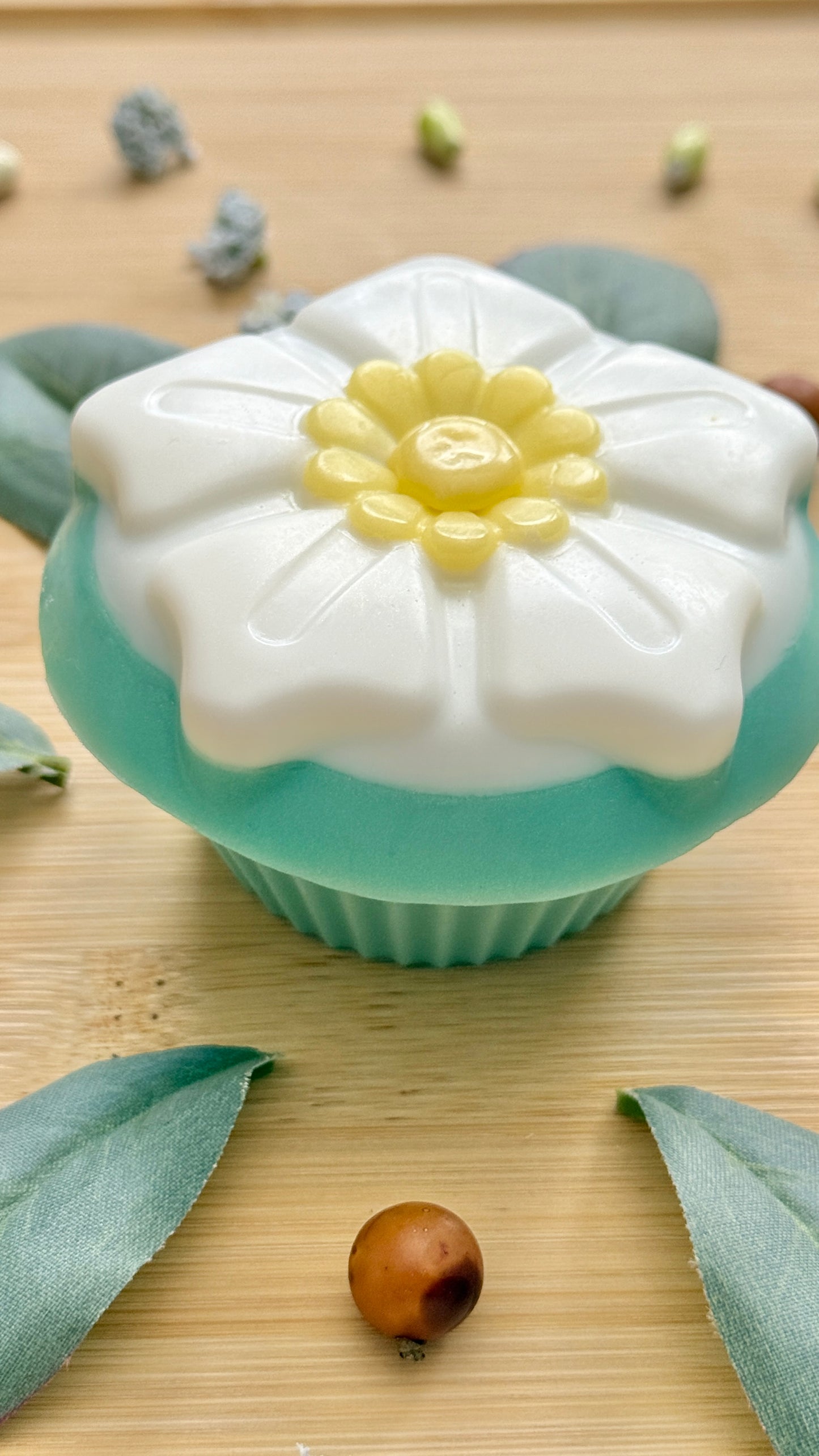 Lily Cupcake Soap Bar