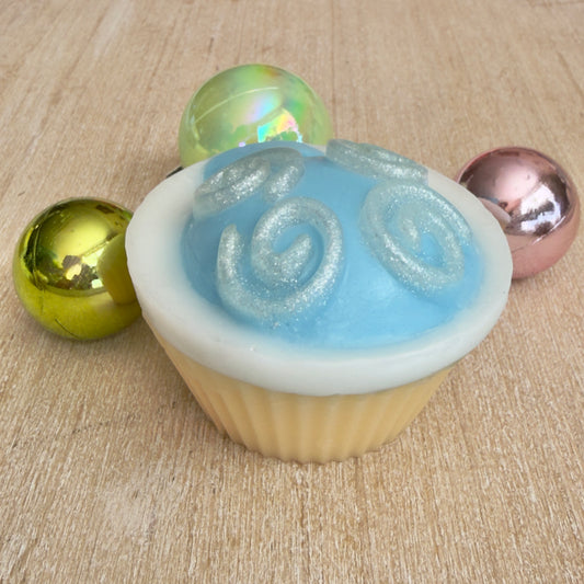 Warm Flannel Cupcake Soap Bar
