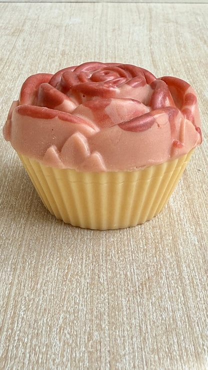 Safflower Cupcake Soap Bar