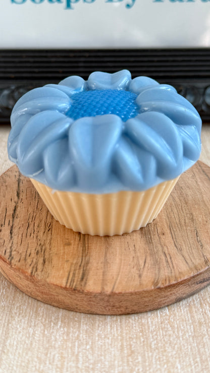 Periwinkle Cupcake Soap Bar