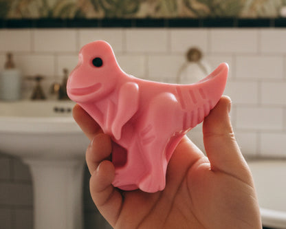 Fruity petals scented pink tyrannosaurus rex soap