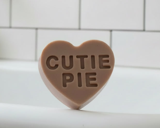 Ginger Mint scented soap bar. Be my Valentine soap collection.