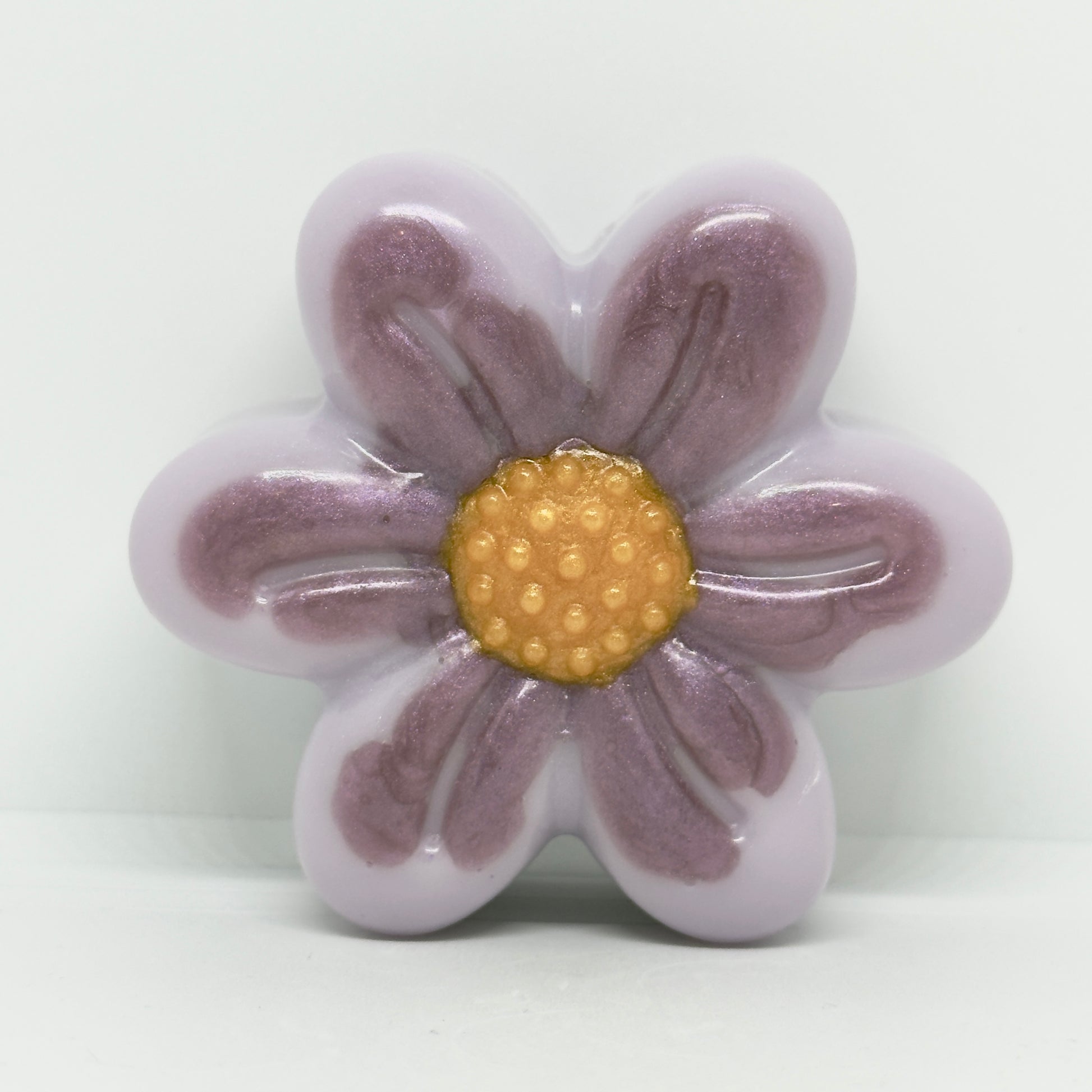 1 LAVENDER ROSE PURPLE SOAP BAR 