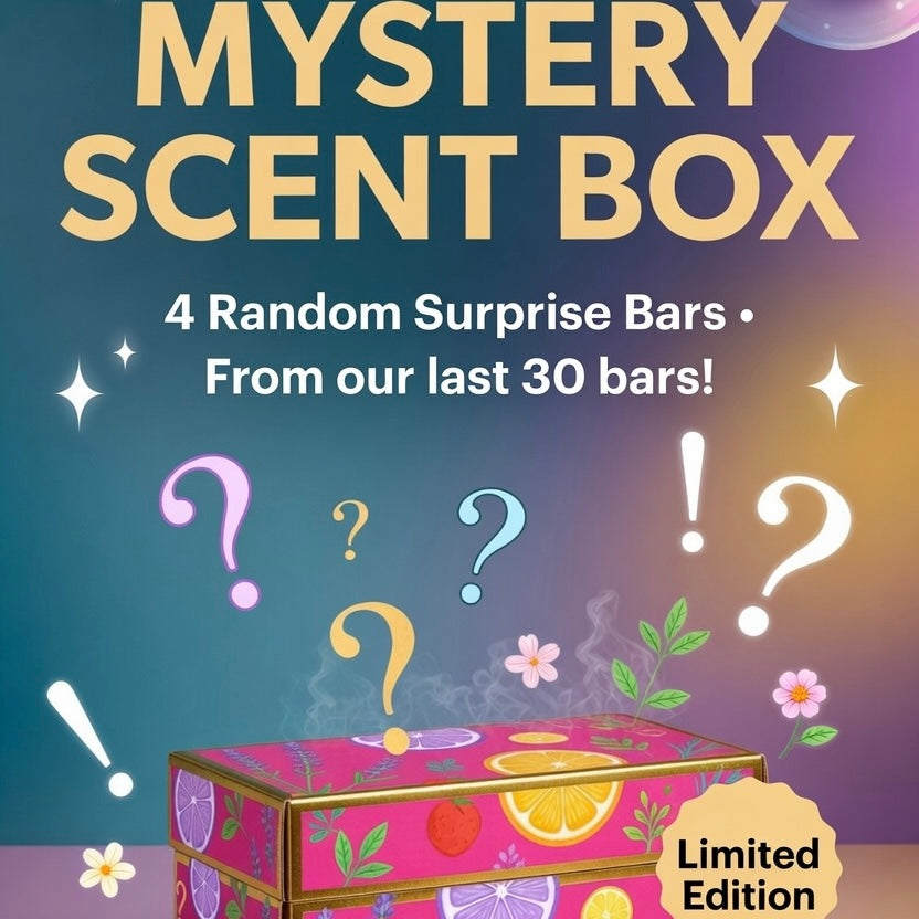 MYSTERY BOX WITH 4 SOAPS 